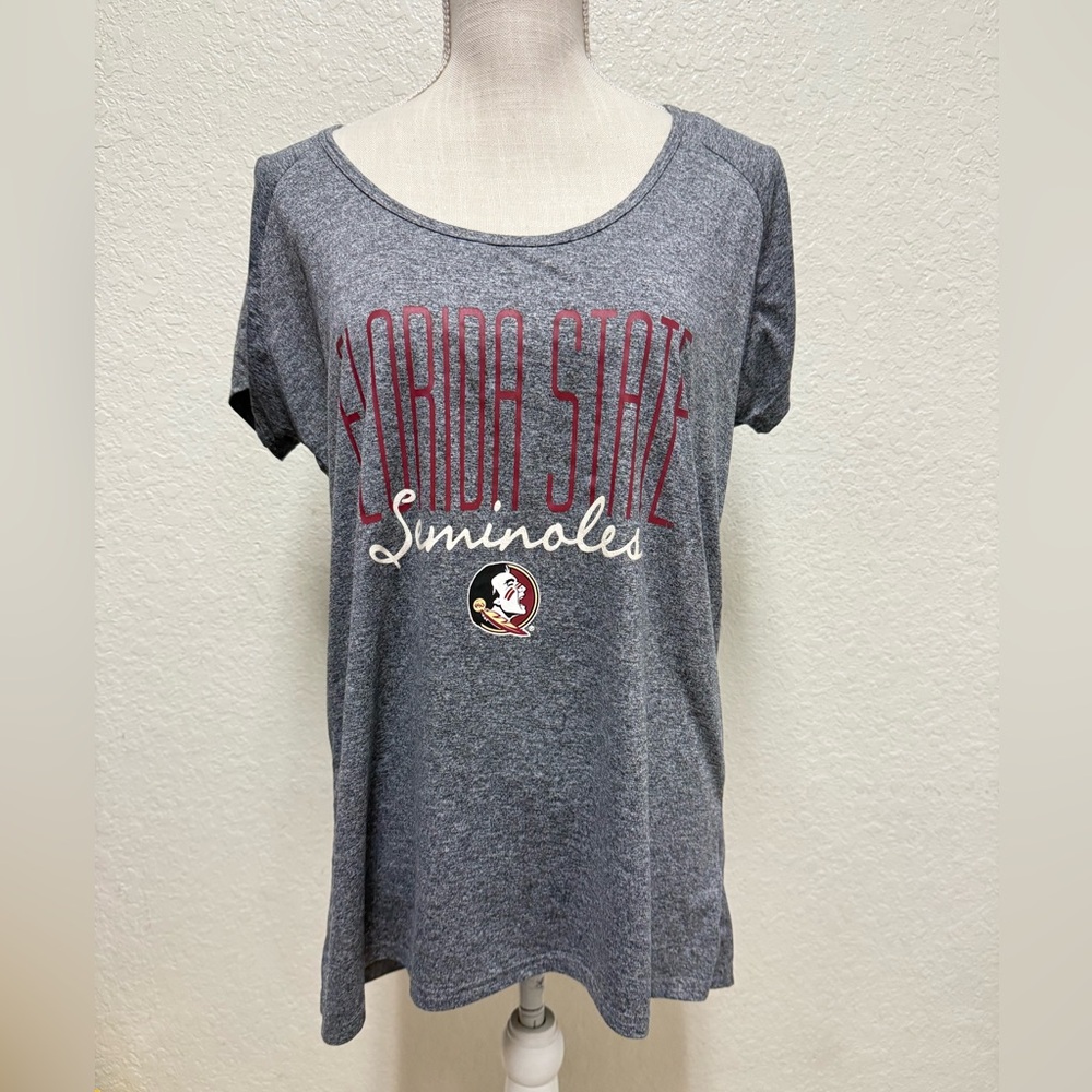Rivalry Threads Gray Florida State Seminoles Top - image 1